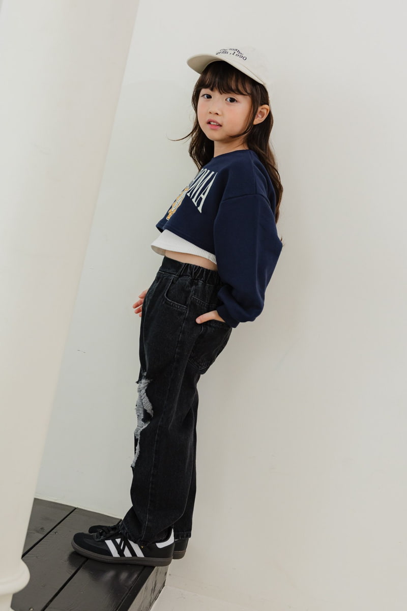 Dore Dore - Korean Children Fashion - #kidsstore - Autumn Vintage Jeans - 11