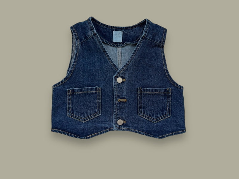 Dore Dore - Korean Children Fashion - #kidsstore - Denim Vest