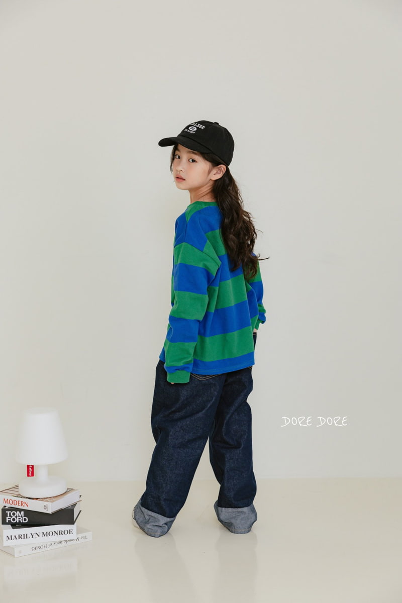 Dore Dore - Korean Children Fashion - #kidsstore - Honey Stripe Tee - 12