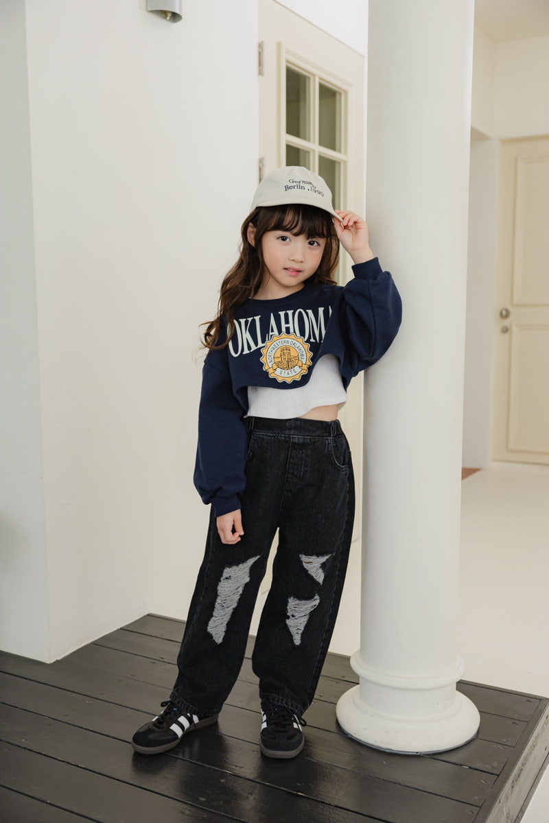 Dore Dore - Korean Children Fashion - #kidzfashiontrend - Autumn Vintage Jeans - 12