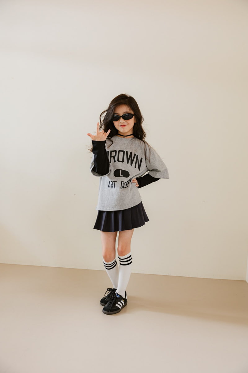 Dore Dore - Korean Children Fashion - #kidzfashiontrend - Jenny Pleats Skirt Pants - 6