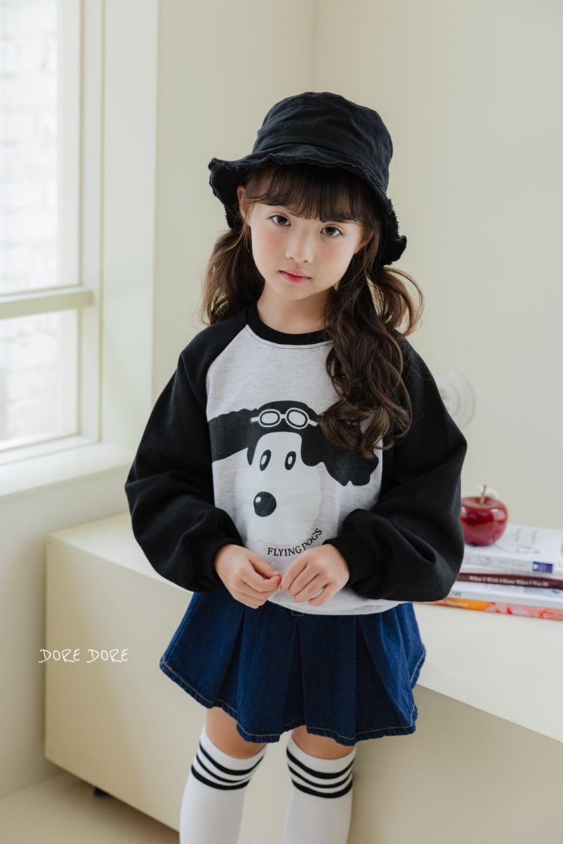 Dore Dore - Korean Children Fashion - #littlefashionista - Playing Dog Sweatshirts - 3