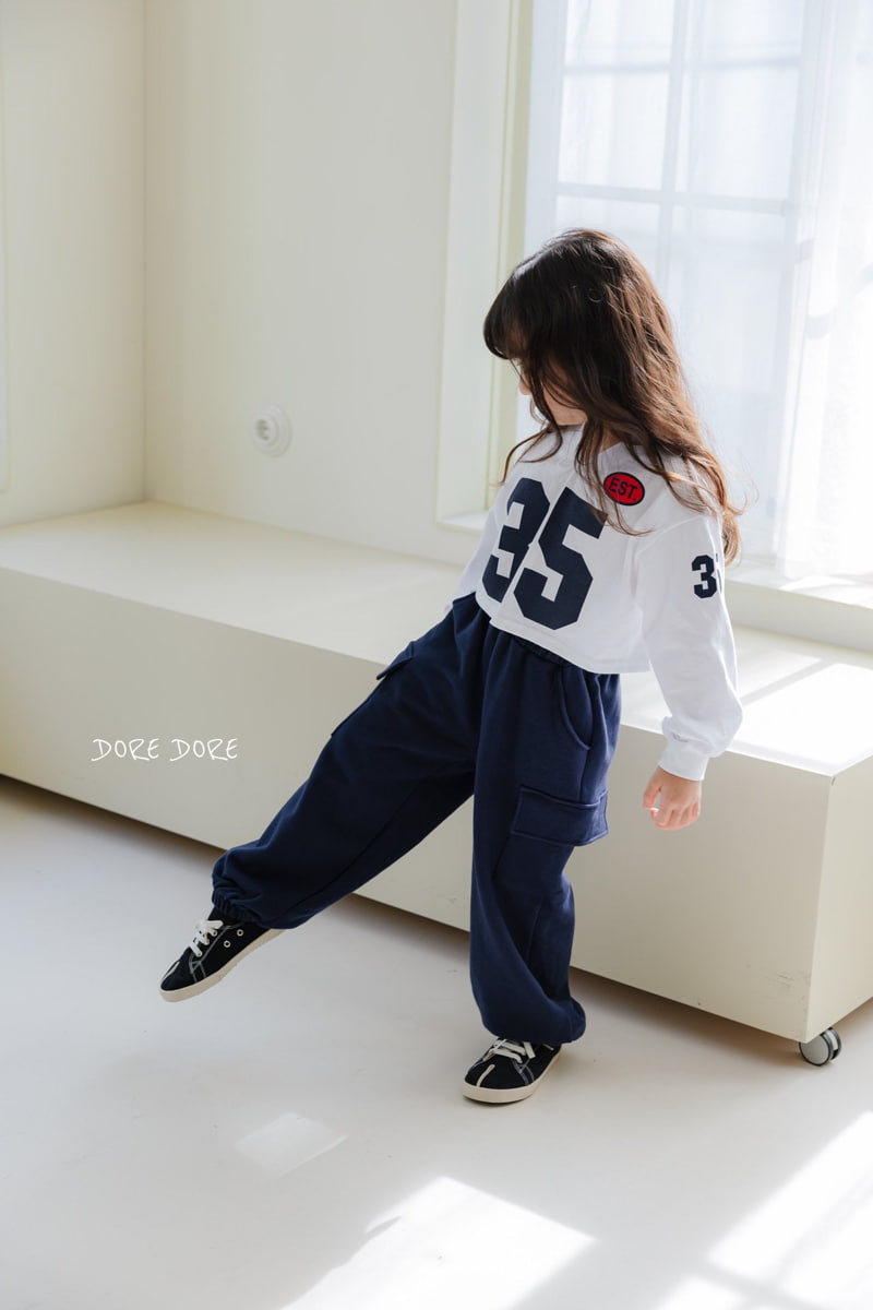 Dore Dore - Korean Children Fashion - #littlefashionista - 35 V Neck Crop Tee - 12