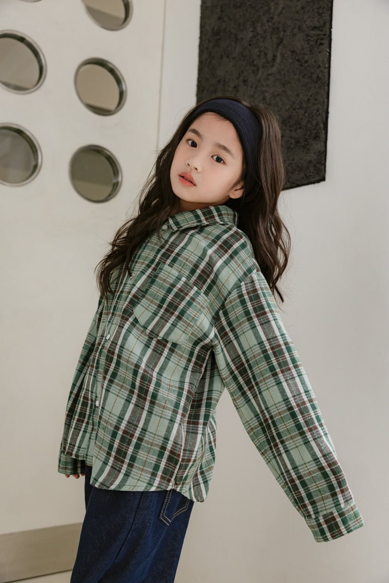 Dore Dore - Korean Children Fashion - #littlefashionista - Check Shirt - 12