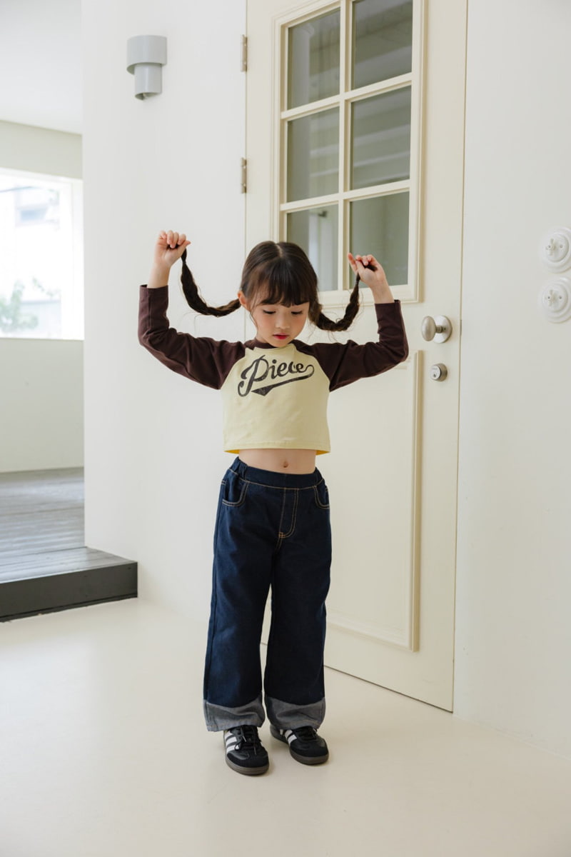 Dore Dore - Korean Children Fashion - #minifashionista - Piece Raglan Crop Tee - 11