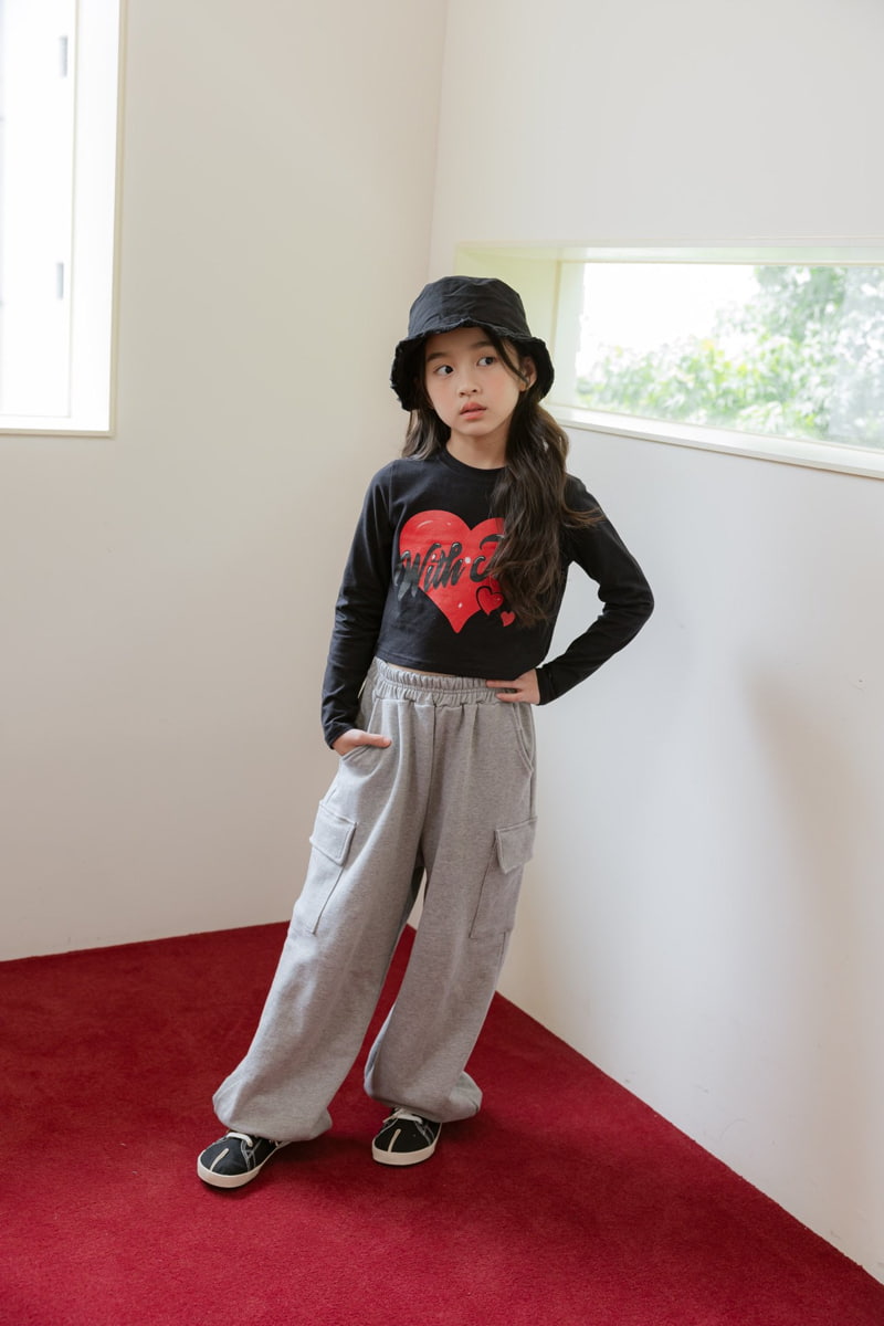 Dore Dore - Korean Children Fashion - #prettylittlegirls - New Jeans Cargo Jogger Pants - 10