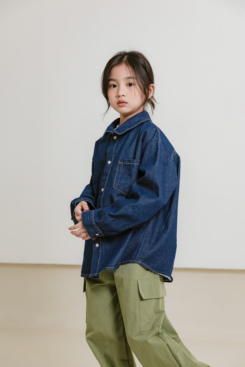 Dore Dore - Korean Children Fashion - #prettylittlegirls - Denim Shirt - 6