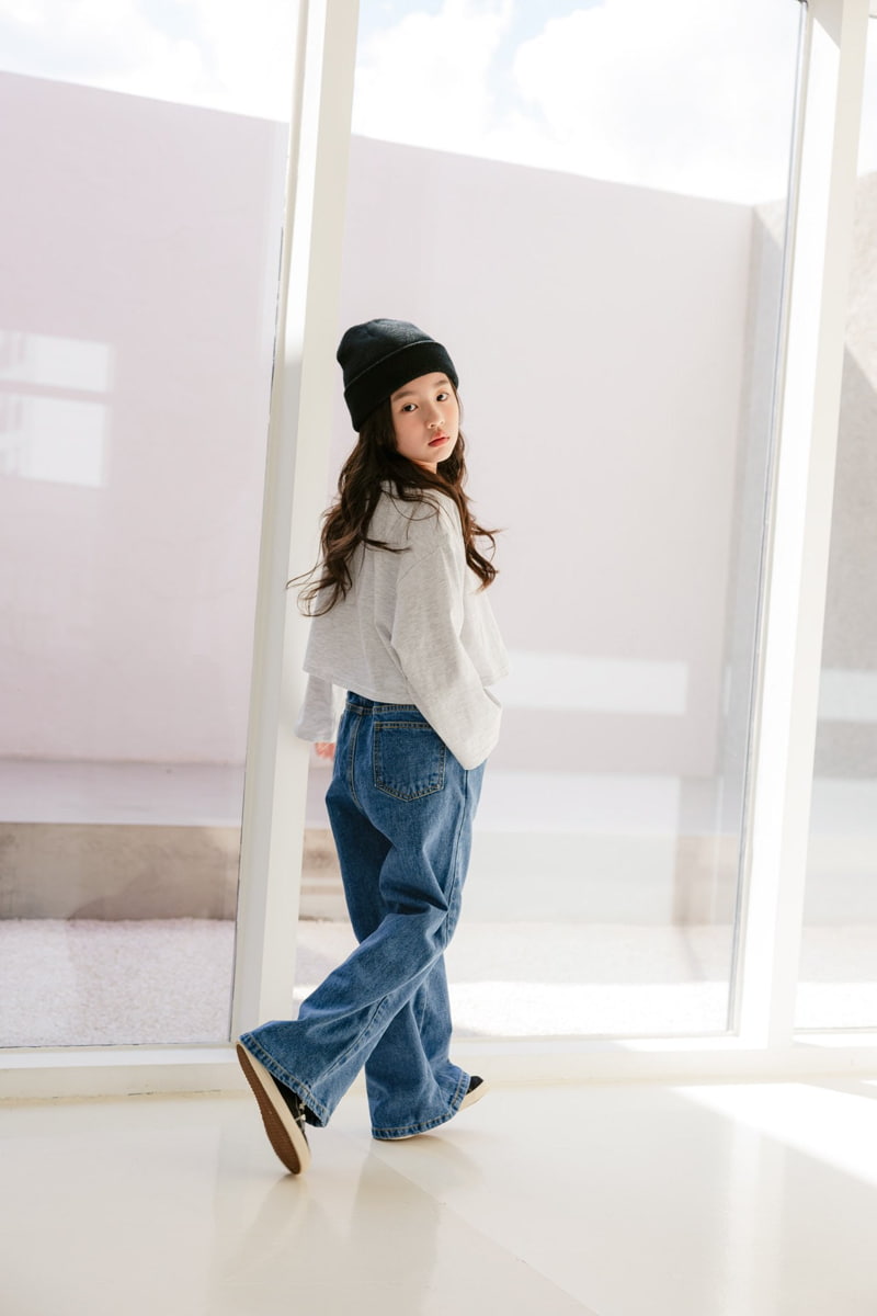 Dore Dore - Korean Children Fashion - #prettylittlegirls - Slit Bootscut Jeans - 5