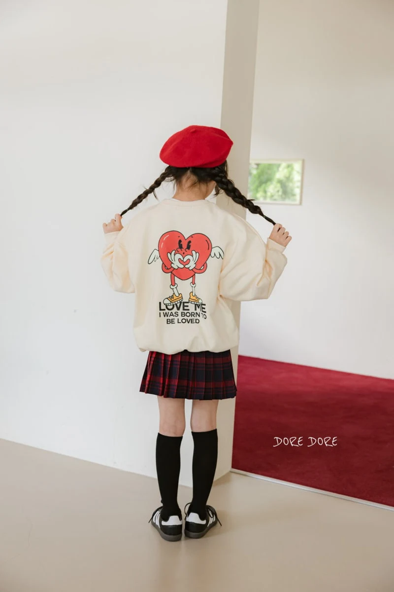 Dore Dore - Korean Children Fashion - #prettylittlegirls - Heart Wing Sweatshirts - 3