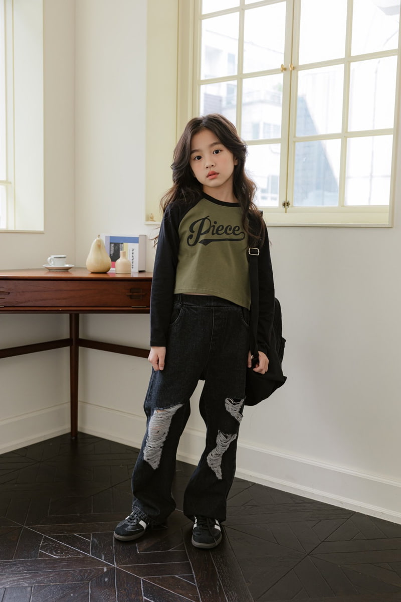 Dore Dore - Korean Children Fashion - #todddlerfashion - Autumn Vintage Jeans - 2