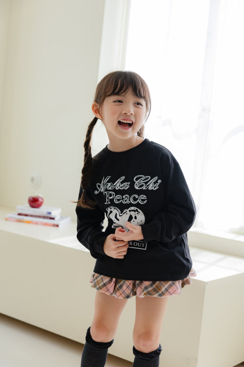 Dore Dore - Korean Children Fashion - #todddlerfashion - Heart Long Tee - 10