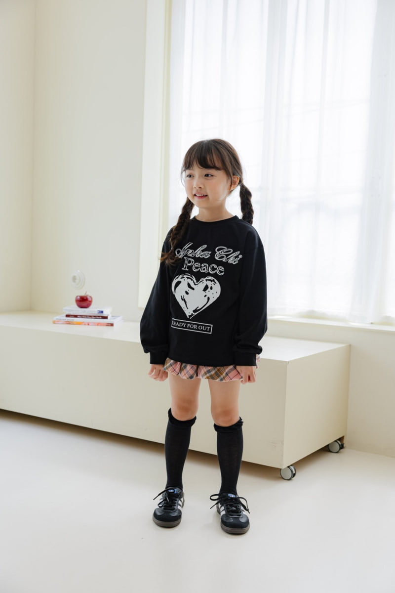 Dore Dore - Korean Children Fashion - #toddlerclothing - Heart Long Tee - 11