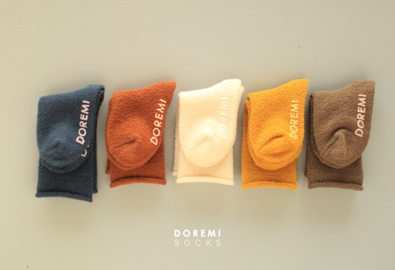 Doremi Socks - Korean Baby Fashion - #babyboutiqueclothing - Sleeping Roll Socks (set of 5) - 8