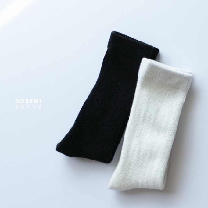 Doremi Socks - Korean Baby Fashion - #babyboutiqueclothing - Lovely Rumy Knee Socks (set of 2) - 3