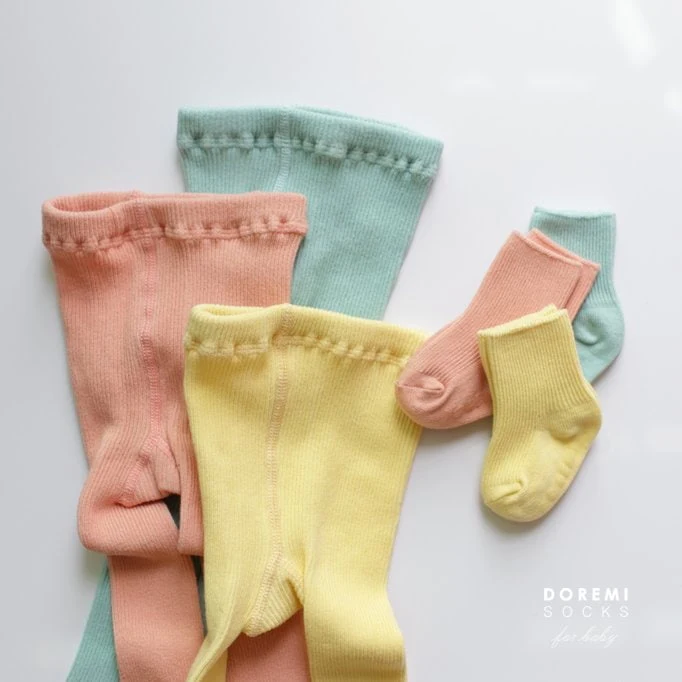 Doremi Socks - Korean Baby Fashion - #babyfashion - Set-up Tights - 9