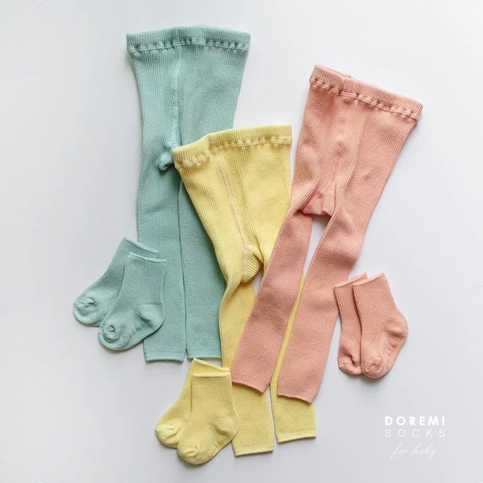 Doremi Socks - Korean Baby Fashion - #babyfever - Set-up Tights - 10