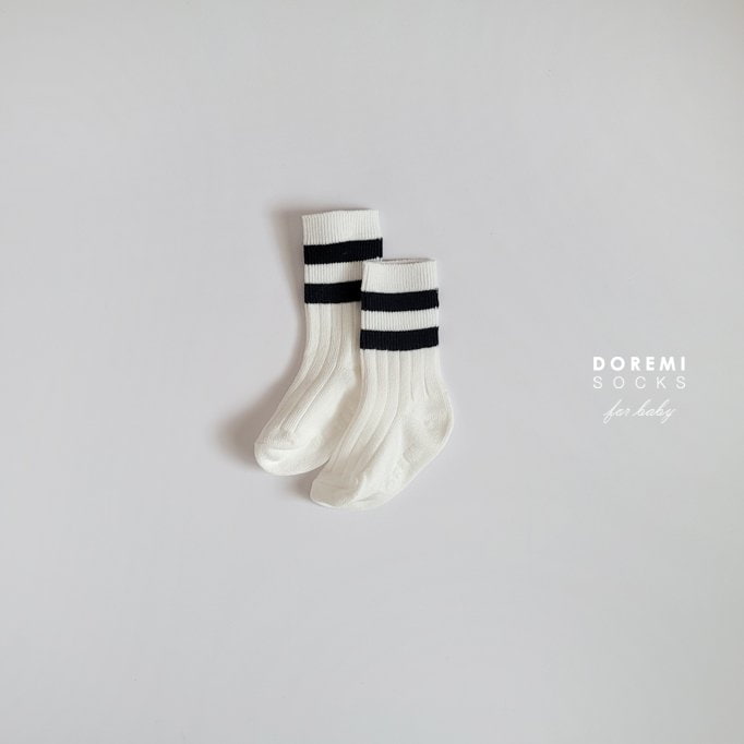 Doremi Socks - Korean Baby Fashion - #babyoutfit - Low Socks (set of 3) - 9