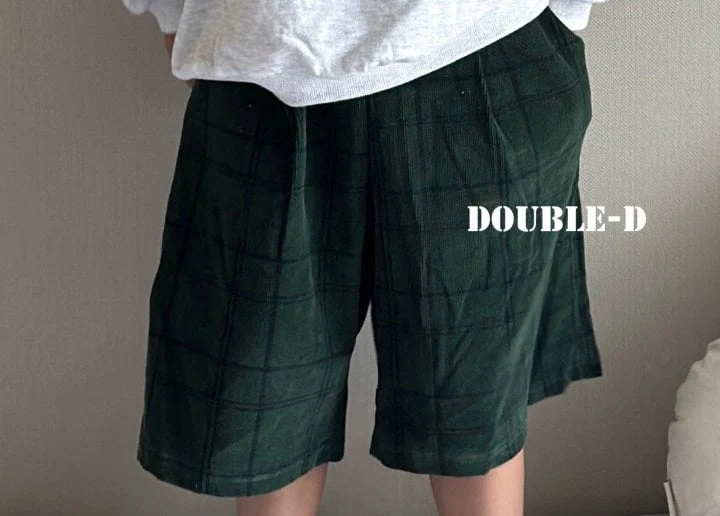 Doubled - Korean Children Fashion - #Kfashion4kids - Bermuda Corduroy Pants - 3