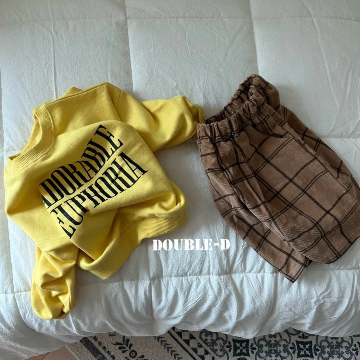 Doubled - Korean Children Fashion - #childofig - Bermuda Corduroy Pants - 11