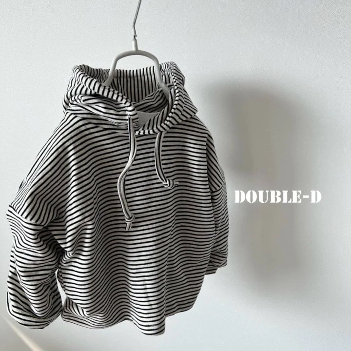 Doubled - Korean Children Fashion - #designkidswear - Stripe Hoodie - 3