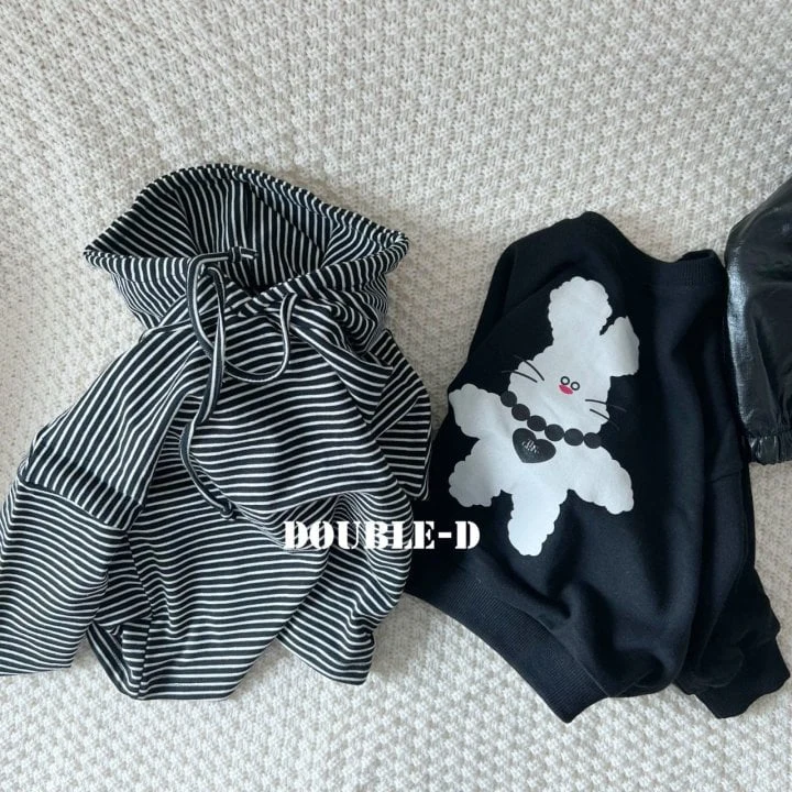 Doubled - Korean Children Fashion - #magicofchildhood - Stripe Hoodie - 11