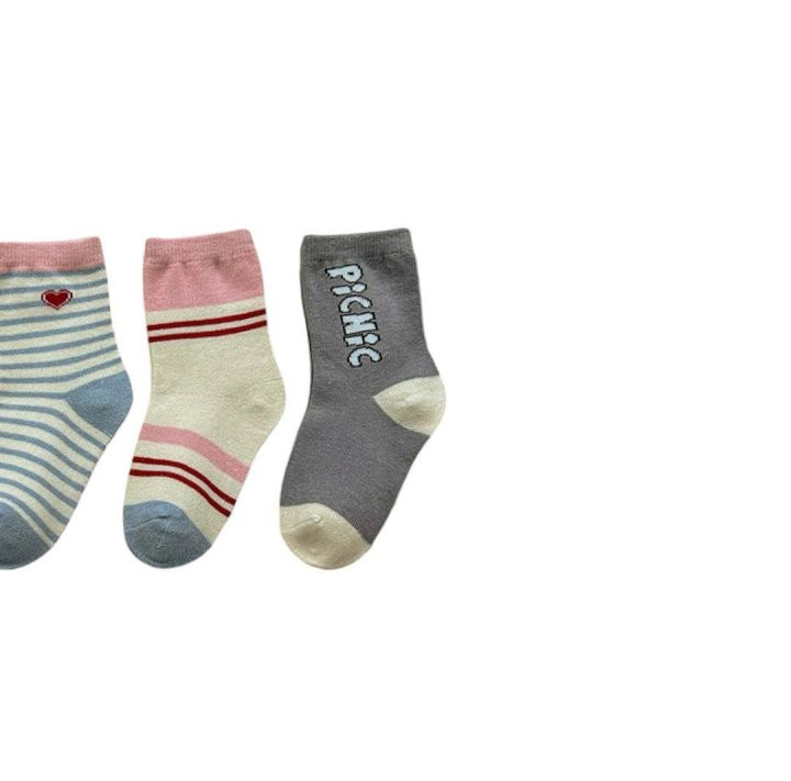 Dudie - Korean Children Fashion - #Kfashion4kids - Picnic Socks - 7