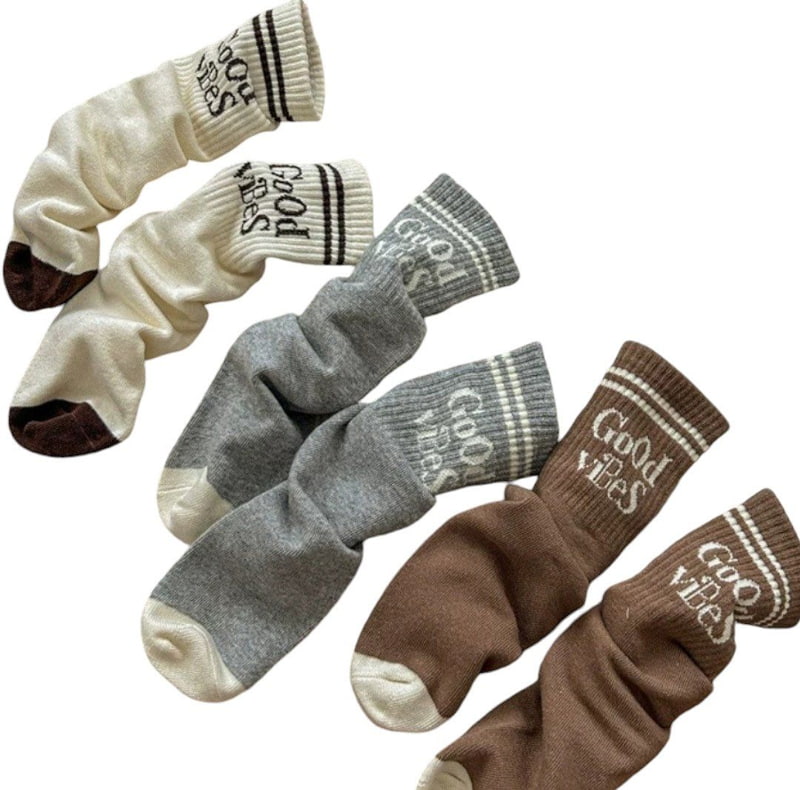 Dudie - Korean Children Fashion - #Kfashion4kids - Vibes Socks - 5