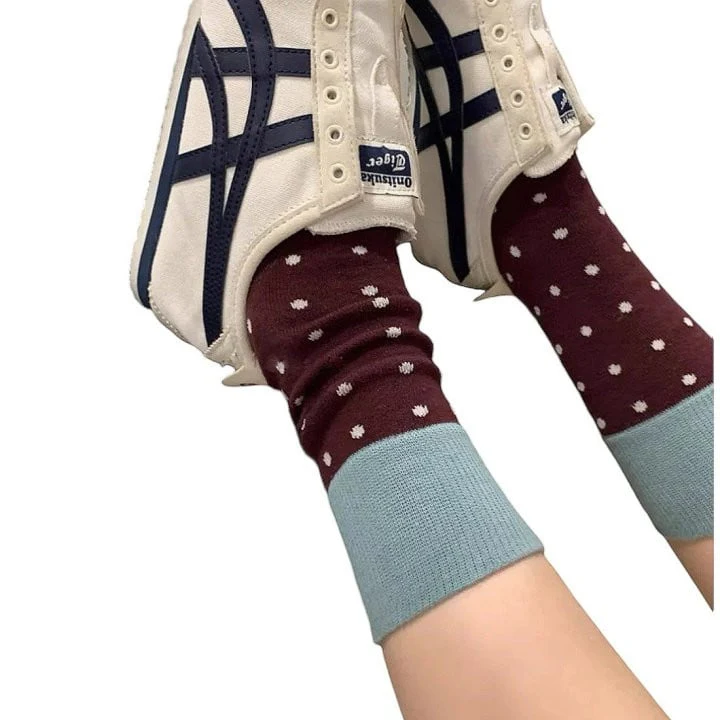 Dudie - Korean Children Fashion - #Kfashion4kids - Dot Socks - 12