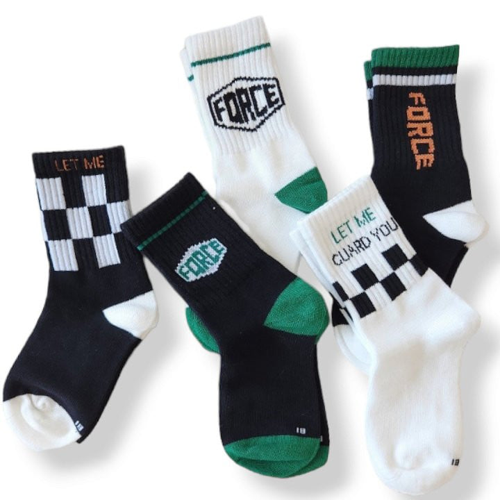 Dudie - Korean Children Fashion - #Kfashion4kids - Forces Socks - 7