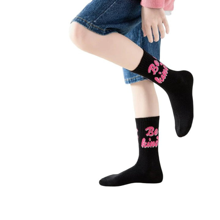 Dudie - Korean Children Fashion - #Kfashion4kids - Back Kain Socks - 3