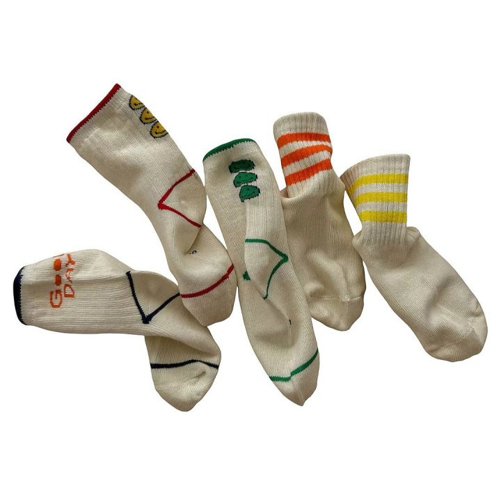 Dudie - Korean Children Fashion - #childofig - Good Day Socks - 9