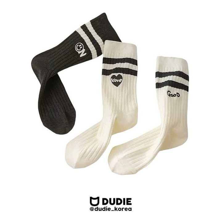 Dudie - Korean Children Fashion - #childofig - On Love Socks - 6