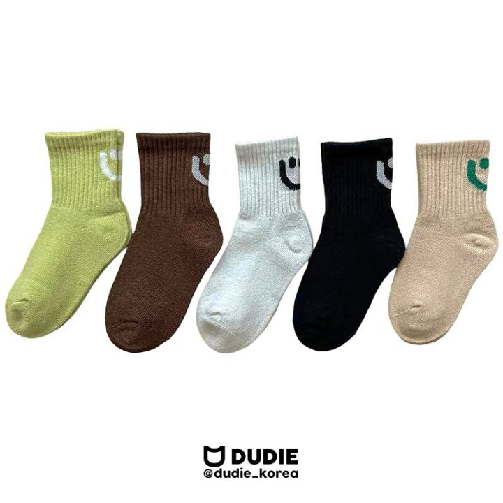 Dudie - Korean Children Fashion - #childofig - Big Mouth Socks