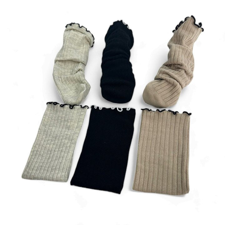 Dudie - Korean Children Fashion - #childofig - Shirring Half Socks - 6