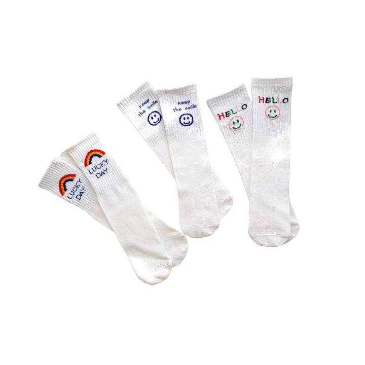 Dudie - Korean Children Fashion - #childofig - Luck Day Socks - 10