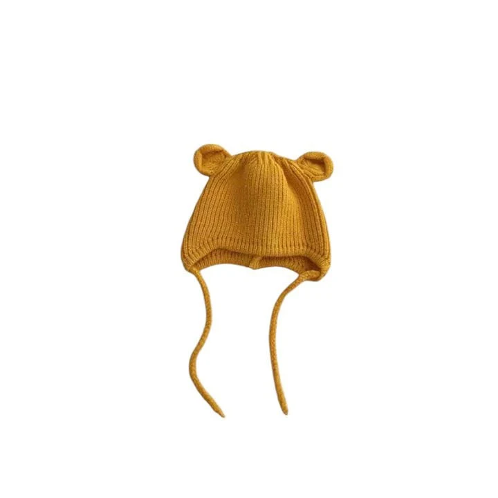 Dudie - Korean Children Fashion - #childofig - Bear Beanie - 5