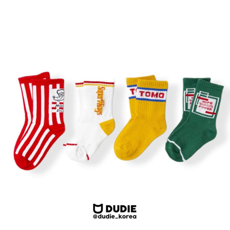 Dudie - Korean Children Fashion - #childofig - Tomo Socks - 10