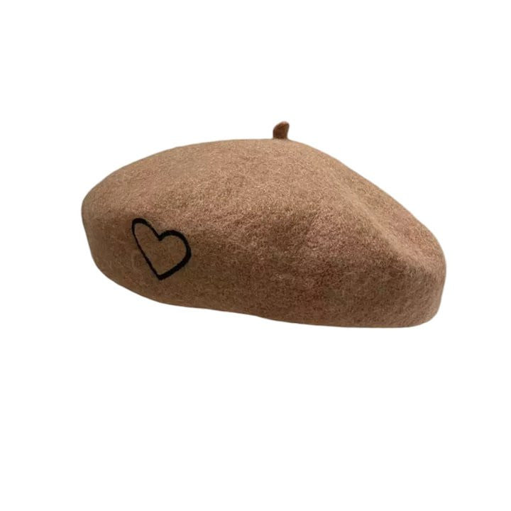 Dudie - Korean Children Fashion - #childofig - Heart Beret - 8