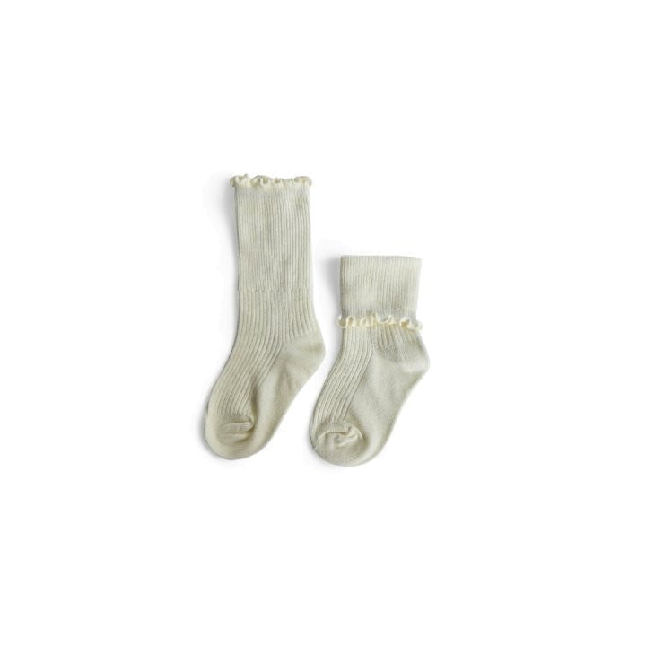 Dudie - Korean Children Fashion - #childofig - Basic Shirring Socks - 6