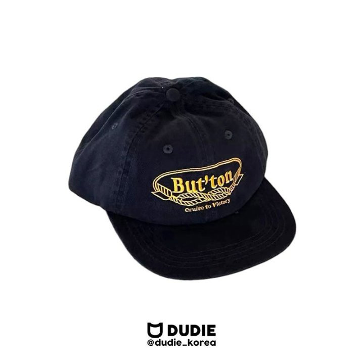 Dudie - Korean Children Fashion - #childrensboutique - Button Cap