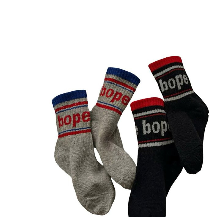 Dudie - Korean Children Fashion - #childrensboutique - Bope Socks - 4