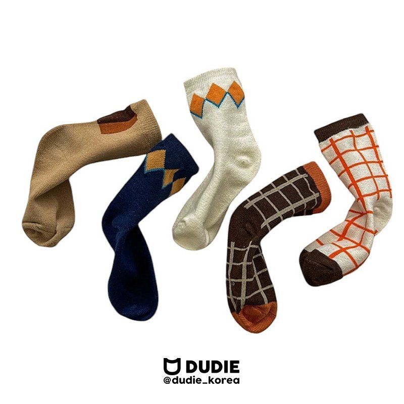 Dudie - Korean Children Fashion - #designkidswear - Dia Socks