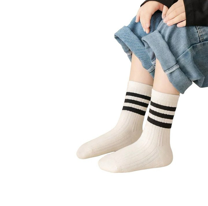 Dudie - Korean Children Fashion - #discoveringself - Stripe Socks - 7