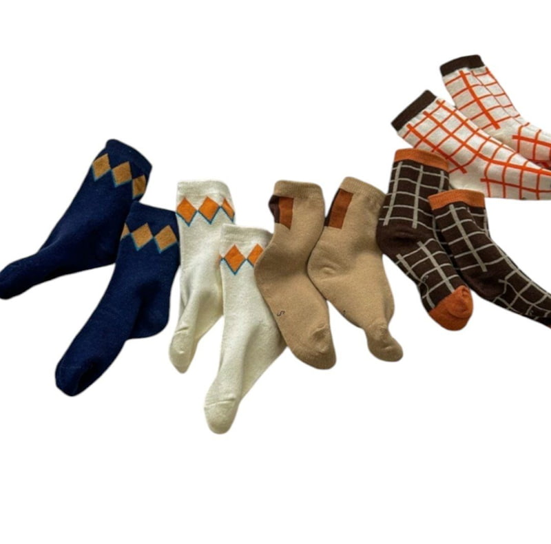 Dudie - Korean Children Fashion - #discoveringself - Dia Socks - 2