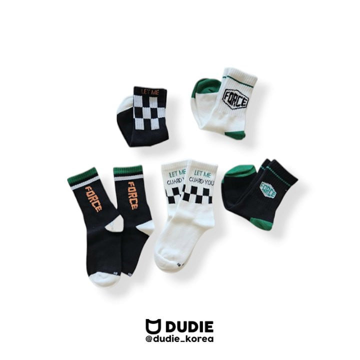 Dudie - Korean Children Fashion - #discoveringself - Forces Socks - 2