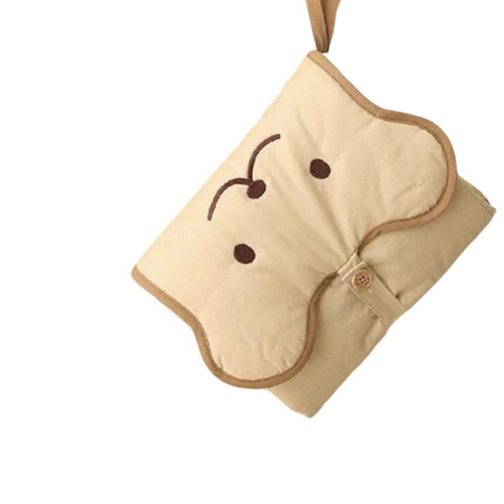 Dudie - Korean Children Fashion - #fashionkids - Bear Padding Bag - 6