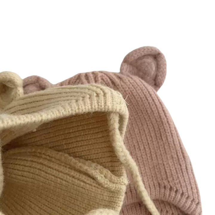 Dudie - Korean Children Fashion - #fashionkids - Bear Beanie - 9