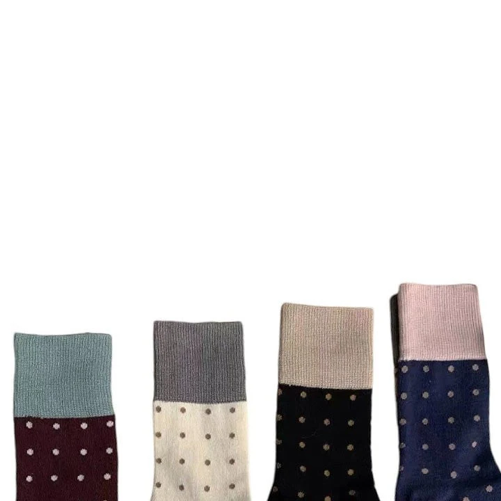 Dudie - Korean Children Fashion - #fashionkids - Dot Socks - 8