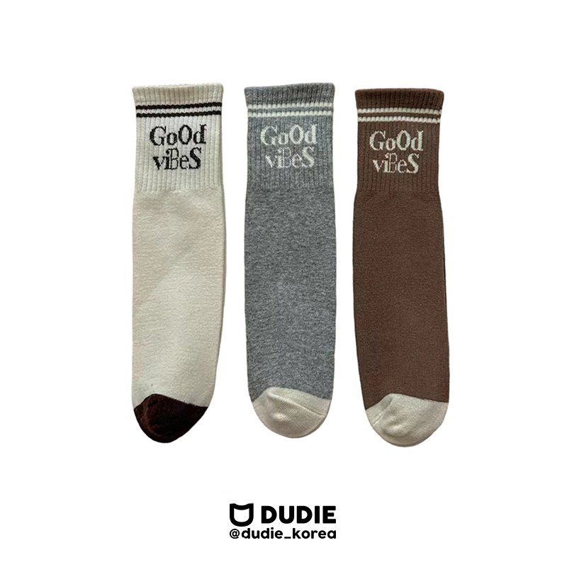 Dudie - Korean Children Fashion - #kidsshorts - Vibes Socks - 2