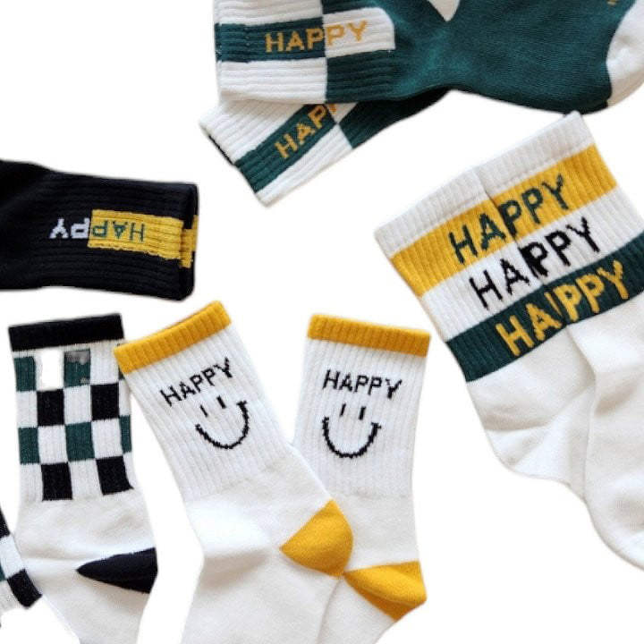 Dudie - Korean Children Fashion - #kidsshorts - Happy Socks - 10